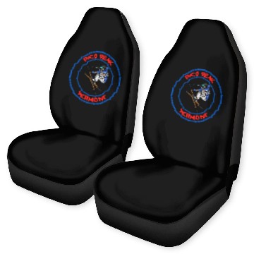 Discover Retro Skiing in Pico Peak Vermont Holiday Souvenir Car Seat Covers