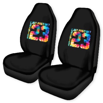 Discover My Last First Day Senior Class Of 2023 Back to Sch Car Seat Covers
