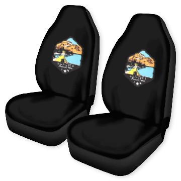 Discover Glacier national park Car Seat Covers