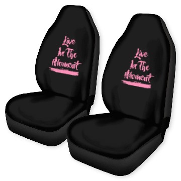 Discover Live In The Moment Car Seat Covers