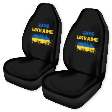 Discover Save Ukraine Ukranian Car Seat Covers