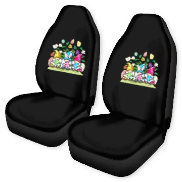 Discover Happy Easter Gnomes Egg Hunting For Car Seat Covers