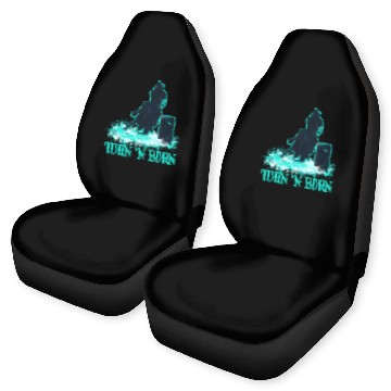 Discover Barrel Racer Barrel Racing Horse Turn And Burn Tea Car Seat Covers