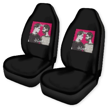 Discover Love Is Love - Colorful LGBTQ Graphic Car Seat Covers