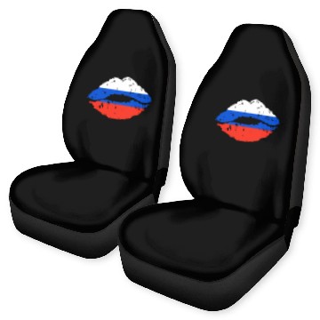 Discover Russian Flag Lips For Russians Russia Car Seat Covers