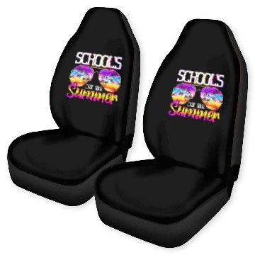 Discover Last Day Of School Schools Out For Summer Teacher Car Seat Covers