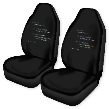 Discover Coffee loving, object oriented python programmer Car Seat Covers
