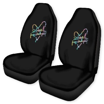 Discover School Psychologist Back To School Mental Health M Car Seat Covers