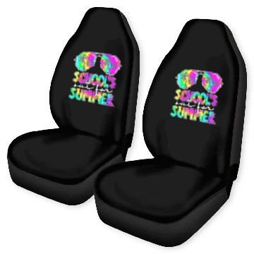 Discover Schools Out For Summer Teacher Cool Happy Last Day Car Seat Covers