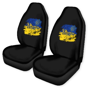 Discover Ukraine Ukrainian Flag I Stand With Ukraine Pride Car Seat Covers