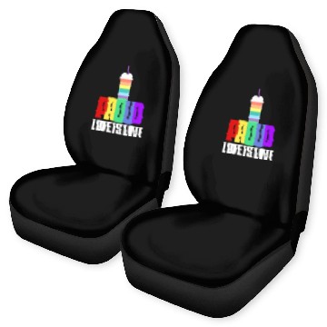 Discover Proud LGBT Car Seat Covers Love is Love Car Seat Covers LGBTQ Pride