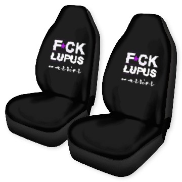 Discover Fuck Lupus Warrior Car Seat Covers