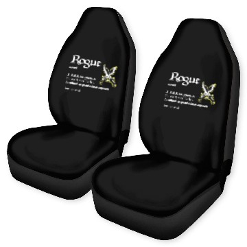 Discover Rogue Class Definition Dungeons And Rpg Dragons Car Seat Covers
