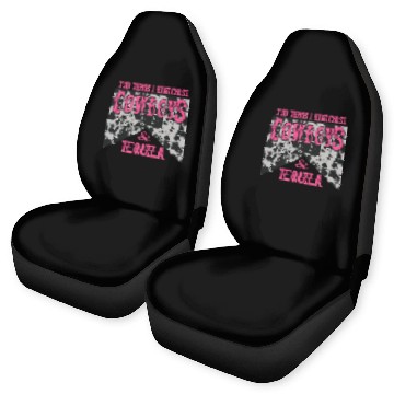 Discover Things I Don'T Chase Cowboys Tequila Car Seat Covers
