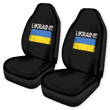 Discover Ukraine Ukrainian Flag Pride Car Seat Covers