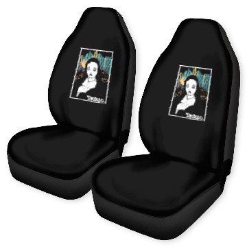 Discover Smoking Techno Nun Religion Electro Bass Music Car Seat Covers