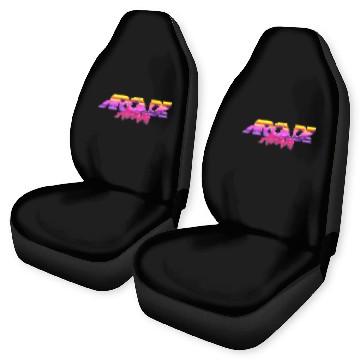 Discover Arcade Adam 90s Neon Car Seat Covers
