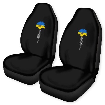 Discover Ukraine Flag Sunflower Ukrainian Support Ukraine Car Seat Covers