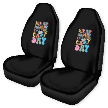 Discover Last Day of School teacher Hello Summer Teacher Car Seat Covers