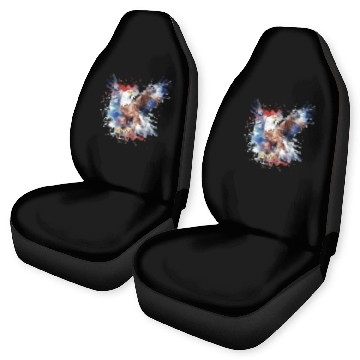 Discover Eagle 4Th July Independent Day Car Seat Covers