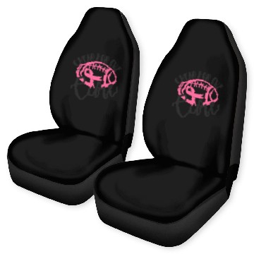 Discover Cheer For The Cure Pink Breast Cancer Awareness Car Seat Covers