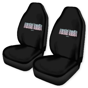Discover Mental Health Matters | Poppins French Gray Car Seat Covers