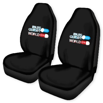 Discover Bass Guitar Car Seat Covers
