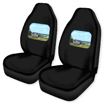 Discover Lancaster PA - Family Farm In Spring Car Seat Covers