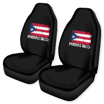 Discover Puerto Rican Flag Made In Puerto Rico Car Seat Covers