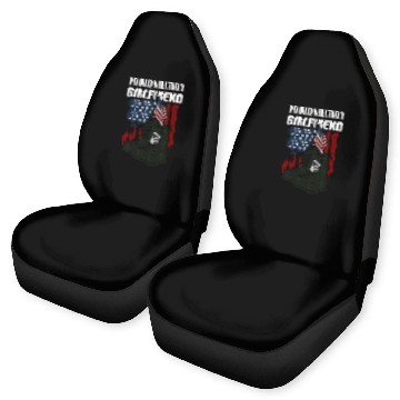 Discover Friend Proud Military Friend Memorial Day Car Seat Covers