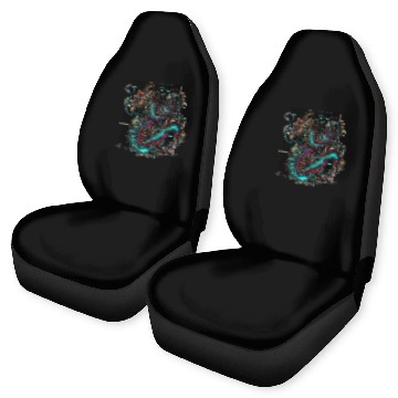 Discover Digital Dragon Car Seat Covers