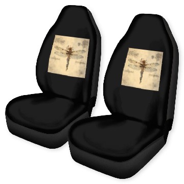 Discover A diagrammatic drawing of a dragonfly Car Seat Covers