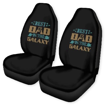 Discover Best dad in the galaxy Car Seat Covers