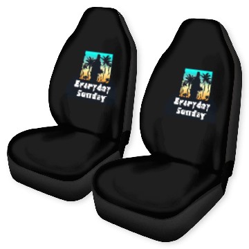 Discover HAWAII EVERYDAY SUNDAY FUNDAY SUMMER HOLIDAY VACAT Car Seat Covers