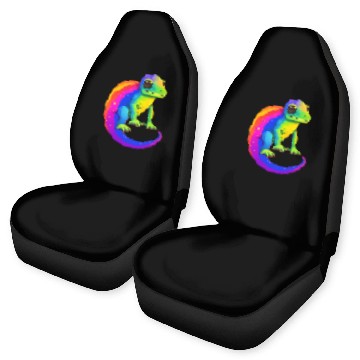 Discover Gay Pride Gecko Car Seat Covers