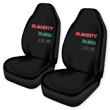 Discover Blackity Black Black Car Seat Covers