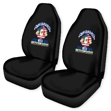 Discover American raised with Mexican roots Car Seat Covers