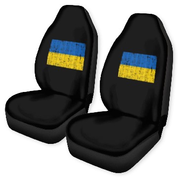 Discover Ukrainian Flag Of Ukraine Style Car Seat Covers
