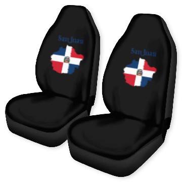 Discover San Juan Province Dominican Republic Car Seat Covers