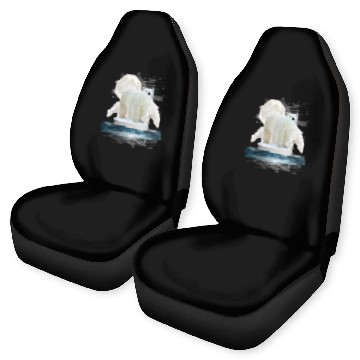 Discover Polar Bear Lover design, Wildlife Zoo Animal Lover Car Seat Covers