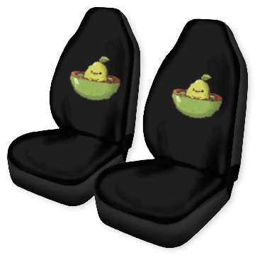Discover Avocado meets Lime, Fresh Fruit Design Car Seat Covers