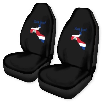 Discover San Jose Province Costa Rica Car Seat Covers