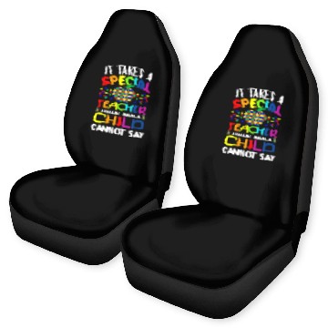 Discover Autism Teacher Support It Takes A Special Teacher Car Seat Covers