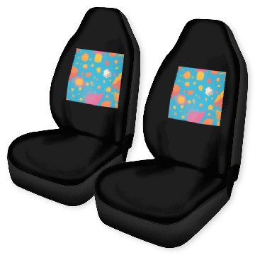 Discover galaxy nebula draw abstract Car Seat Covers