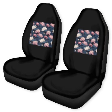 Discover Serenity Blooms: Timeless Lotus Pattern Car Seat Covers