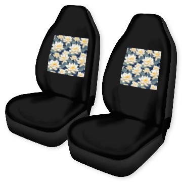 Discover Serenity Blooms: Timeless Lotus Pattern Car Seat Covers