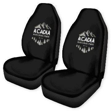 Discover Acadia National Park Est 1916 Maine Car Seat Covers