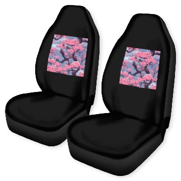 Discover Anime Euphoria: Fantasy Cherry Blossom Dreamscape Car Seat Covers