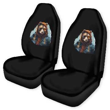 Discover Street Style Brown Bear | Bear Lovers Car Seat Covers