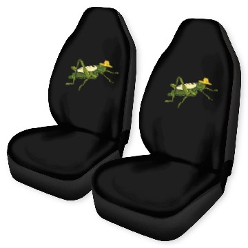 Discover Grasshopper Insect Bug Lover Green Nature Locusts Car Seat Covers